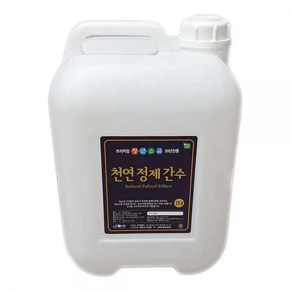 청년소금 두부용 식용 천연간수 15L, 본상품선택