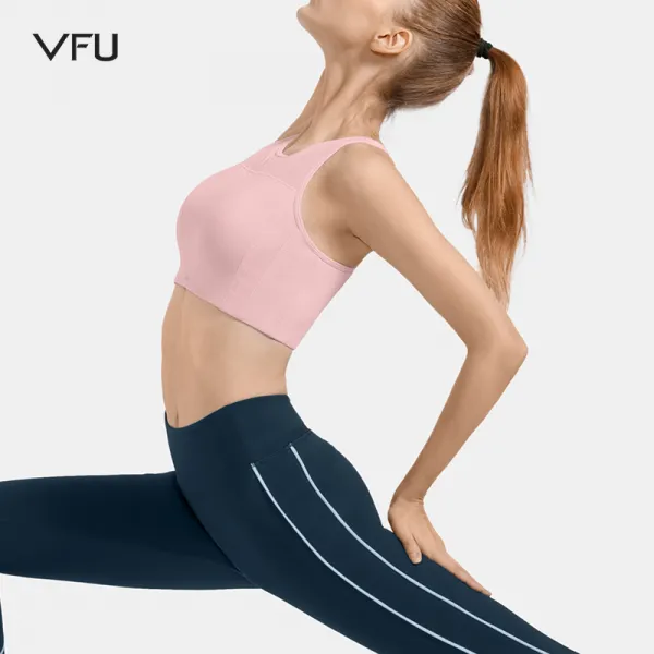 무생채 스포츠 요가 필라테스 브라탑 VTU 강도 높은 런닝 여외 착복 방진 처짐