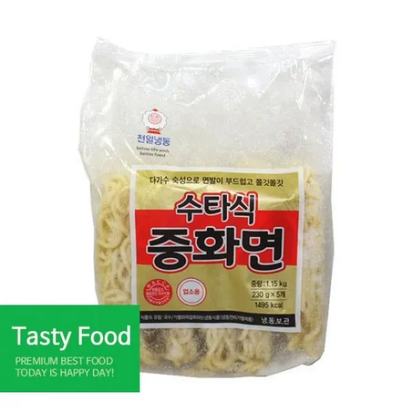 (냉동)천일냉동 수타식중화면1.15kg RR2+5I3853.4mL, 다반사 1