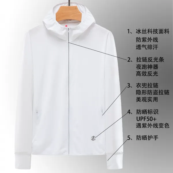 Jul.24 4번 Upf50+여름 아이스 선레이서 남야상 경량 자외선 차단 여야상자외선을 의복 방지하다.z 3xl 옥석 백 남 레벨 업 버 전 