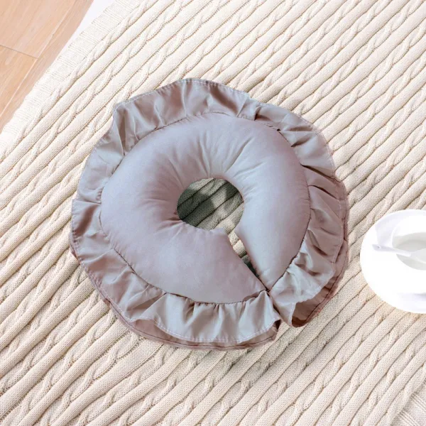 한의원 에스테틱 마사지 아로마 미용 물리치료 피부관리 네일샵 안면 경락 얼굴 베개 쿠션 미장원, 회색