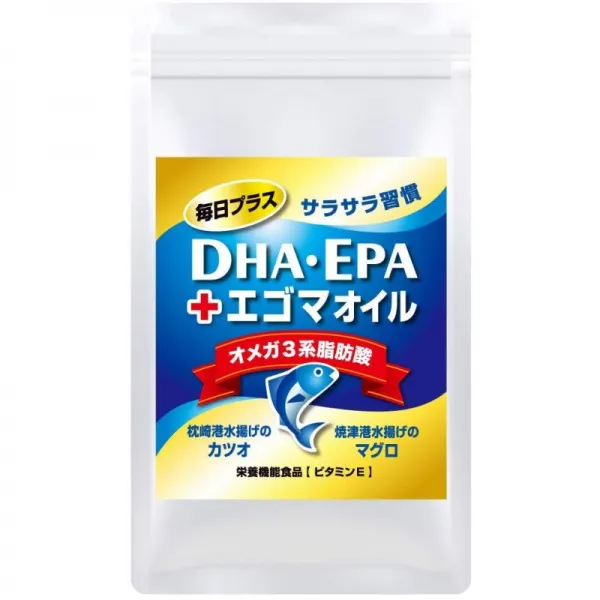 DHA · EPA + 들깨 기름 보조 식품 3 종류의 오메가 3 지방산 마 쿠라 자키 잡아 가다랭 야 이즈 항 어획