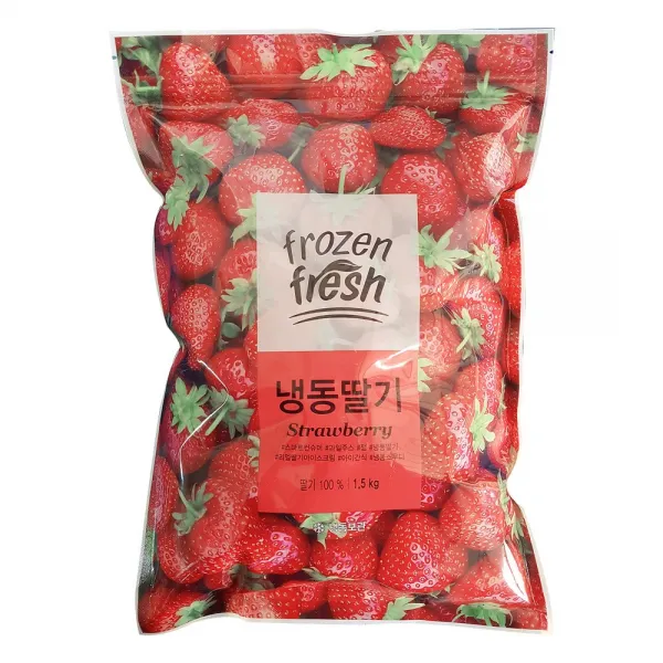 [퀴클리몰] 노브랜드 냉동 딸기 1.5kg, 1개