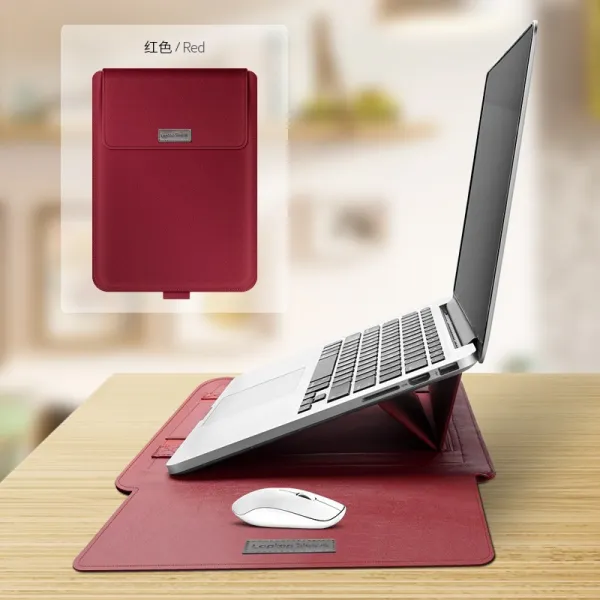 노트북거치대 Lenovo구세주 14필기노트 지지대 E520-15Y920Y910E700이너백 파우치 케이스 Yoga3C740S740S730S940Book530 11SPro, T06-(뉴타입 휴대용 국다용도 지지대 4개세트-다크그레이)