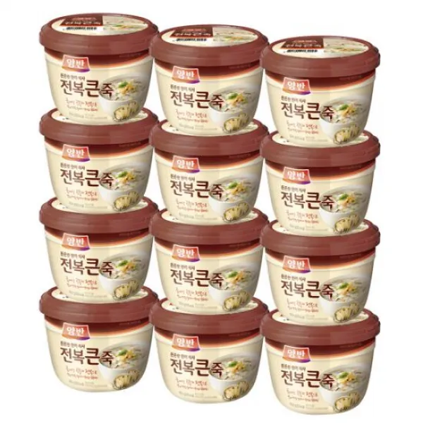 [동원] 양반 전복큰죽 404g*12개(1box), 상세 설명 참조