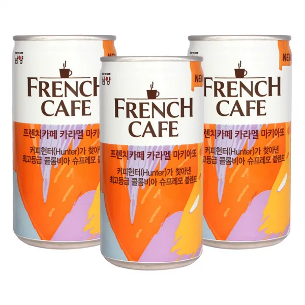 프렌치카페 카라멜마끼아또 175ml, 60캔