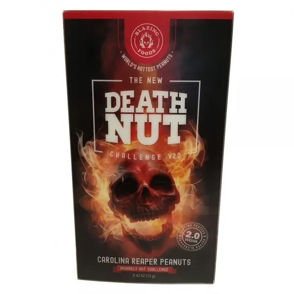 DEATH NUT 새로운 데스넛 챌린지 죽음의 땅콩, 1개, 12g