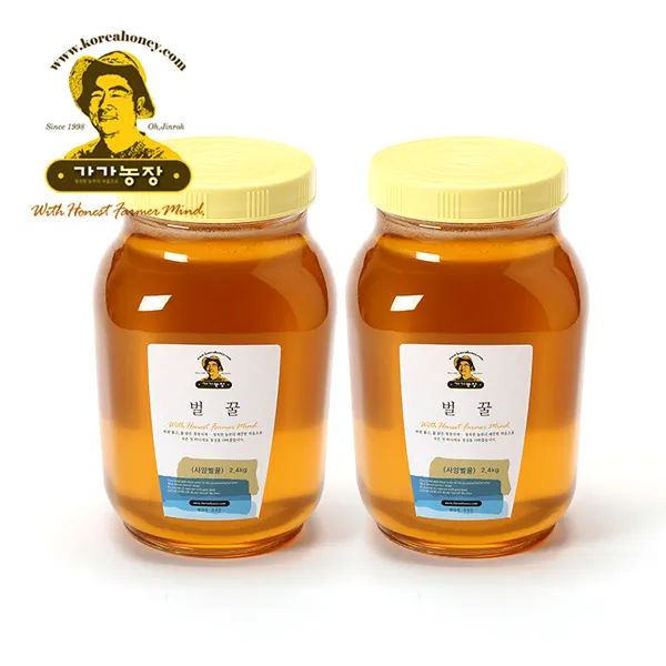[가가농장]국내산 벌꿀 2.4kg 2세트, 옵션없음
