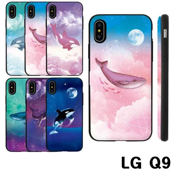 LG Q9 Q925 아쿠아 돌핀 카드 미러 범퍼케이스, 무궁무진 본상품선택