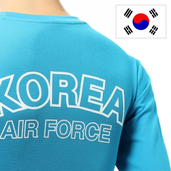 125 나무인컴 / 공군 라운드 티셔츠 오버핏반팔 캐주얼남방 캐주얼셔츠 반소매