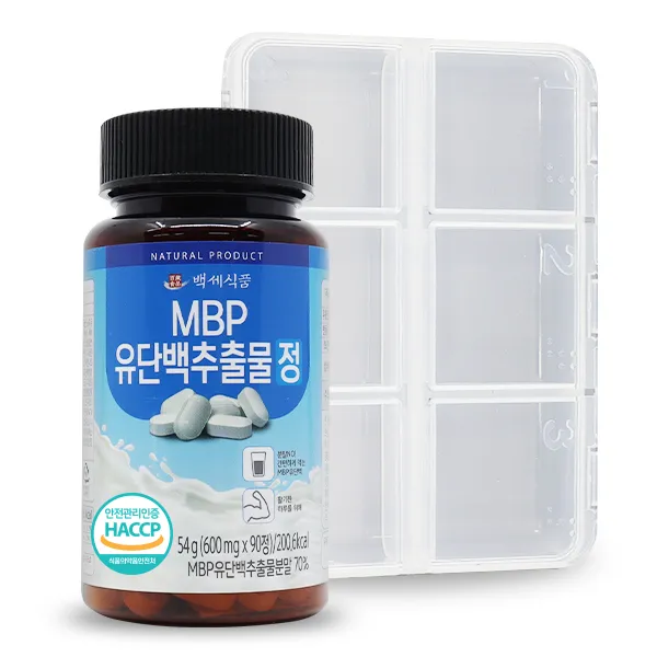 MBP 유단백추출물정 600mg x 90정 HACCP 인증제품, 2개
