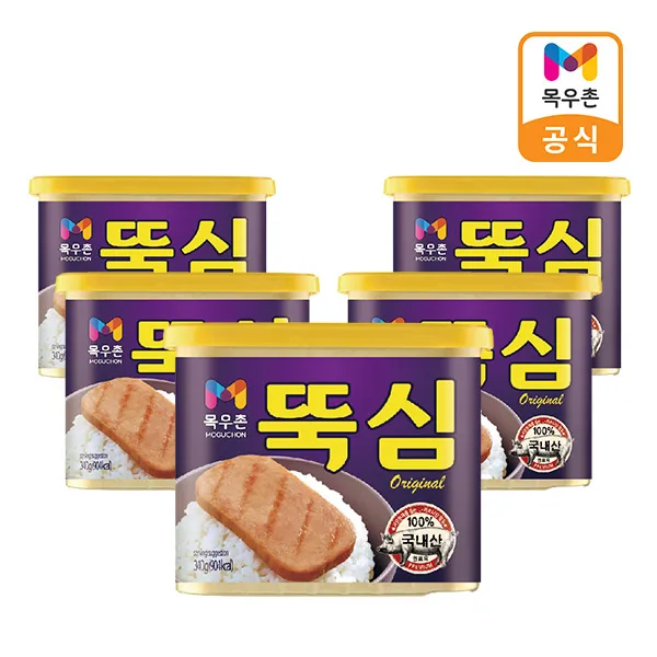 목우촌 뚝심340g * 5, 1세트