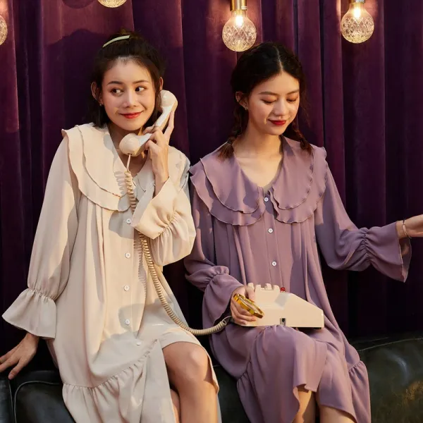 Myluvbaby 당사자 가을 플랫카라 스위트 소프트스타일 스윗 공주 W