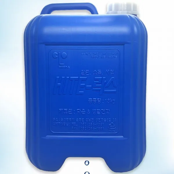 깨끗하게~ 저렴한 말통 락스 주방세제 하이트, 1개, 13kg