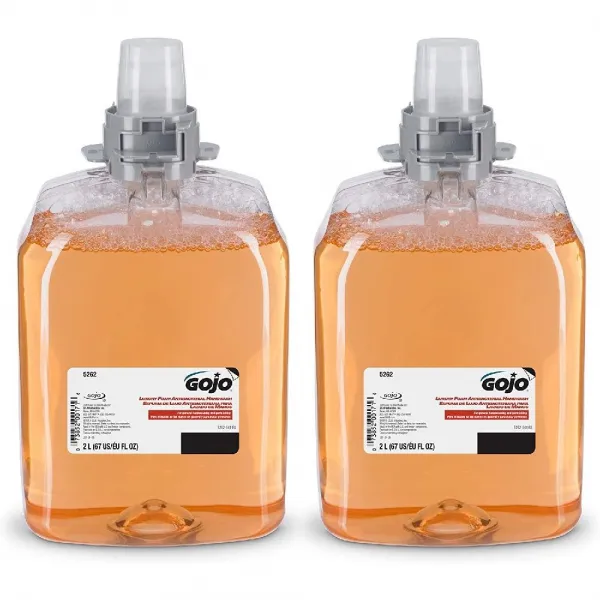 Gojo 고조 럭셔리 폼 안티박테리아 핸드워시 프레시후르츠향 리필 2000ml 2팩, 1개, 1ml