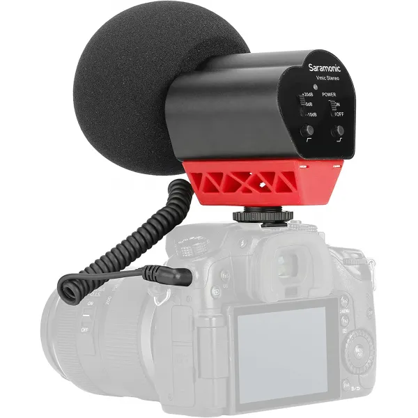 [해외직구]DSLR 카메라 및 캠에 대한 고 무식 쇼크 마운트 고역 통과 필터 레벨 제어 및 고주파 스위치, 1개, One Color_One Size