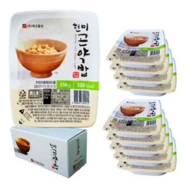 대신곤약 현미곤약 즉석밥, 150g, 25개