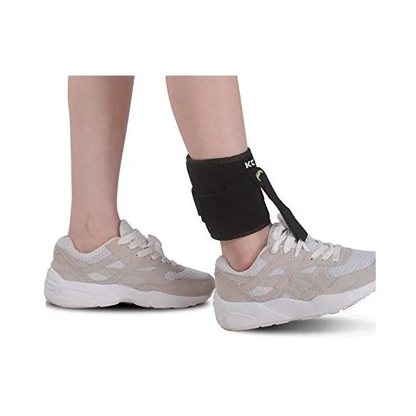 KONMED 조절 드롭 발 지원 AFO AFO 중괄호 스트랩 엘리베이터 소아마비 Hemiplegia 스트로크 범, One Color