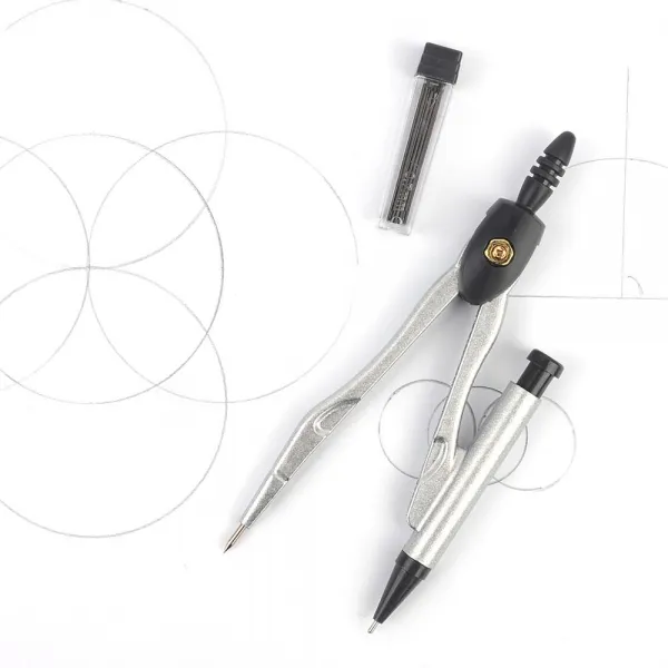 샤프 일체형 문구 제도 컴퍼스 케이스 세트 학생컴퍼스 초등문구, 상세페이지참조