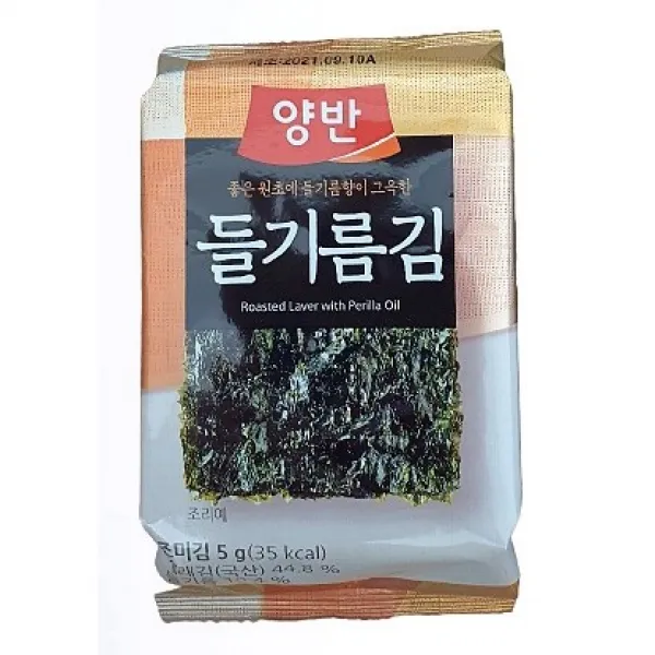 동원 양반 들기름김, 5g, 24개