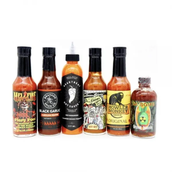 미국직구 Season 6 Best Seller Hot Sauce Collection Da Bomb Heartbeat Red Habanero Torchbearer Son Of Z 수량 상세참조