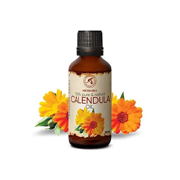 금송화 오일 100ml-100 % 순수 천연 천연 금송화 오일-금잔화 오일-피부 효능-머리카락-얼굴-바, One Color