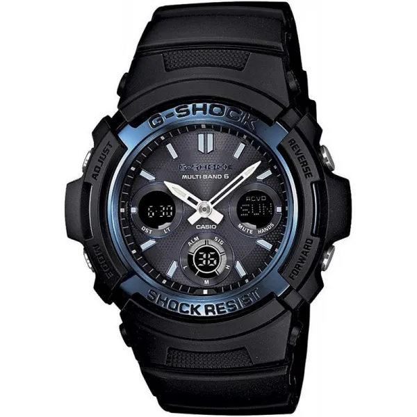 [카시오] CASIO 시계 [G-SHOCK] 데지 아나 전파 솔라 AWG-M100A-1A [역수입 제품]