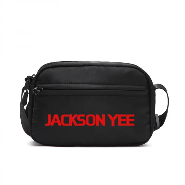 JACKSON 폐점하기 쉬운 천새 주변 스타 응원함 같은스타일 숄더백 TFBOYS 크로스백 클럽 탬버린백