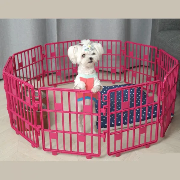 리빙홈데코 혼자있는 강아지 애견 울타리 개벽 애견울타리 개펜스