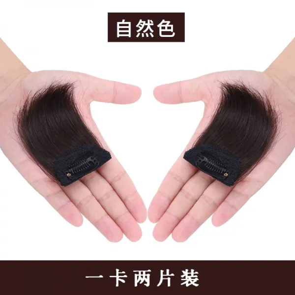 제조업자 가짜 머릿결 뿌리 리얼 헤어 히든 티 없이 볼륨 미니 머릿 정수리 여, 1, 네추럴 생머리 1카드