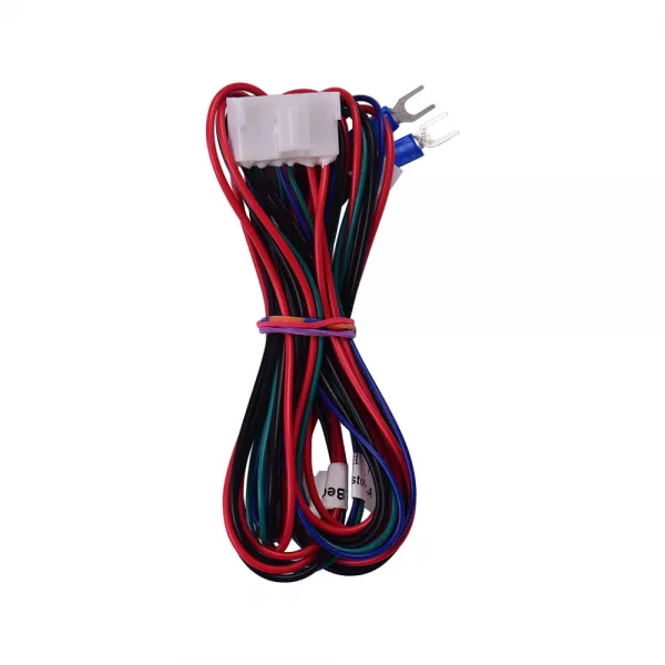 ANET 온상 와이어 (20AWG) Heatbed 온수 침대 와이어 라인 케이블 ANET에 대한 A8 플러스 E16 3D 프린터 업그레이드 공급자 액세서리 길이 90cm / 35.4inch, Multicolor