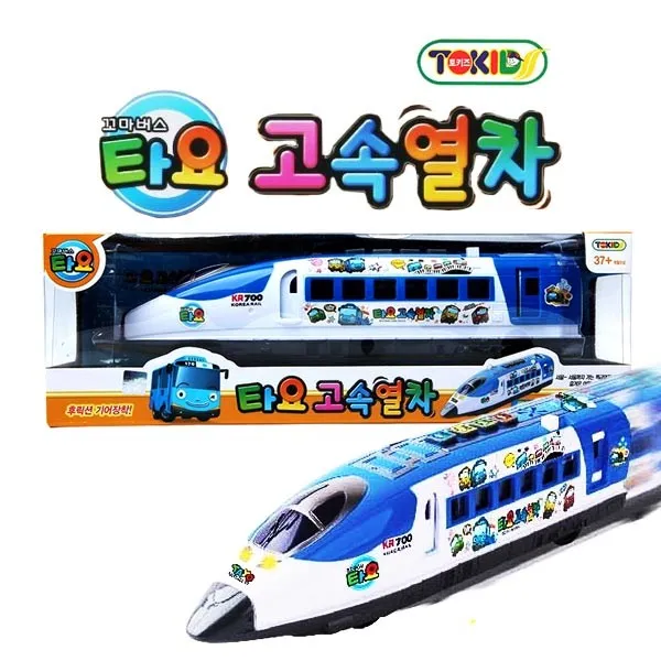정경유통 꼬마버스타요 고속열차 기차놀이 장난감 멜로디완구