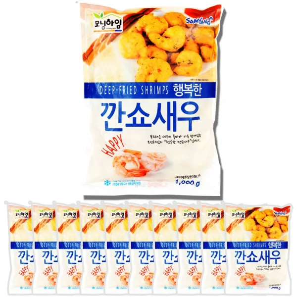 삼양 행복한 깐쇼새우, 10개, 1000g