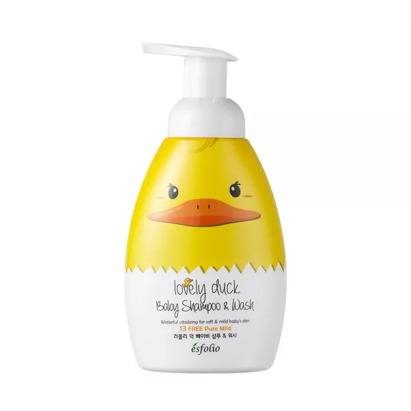 에스폴리오 러블리 덕 베이비 샴푸 앤 워시, 1개, 430ml
