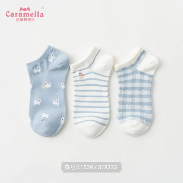 CARAMELLA 히든 발목양말 자 클양말 펌프스 큐트 면 봄가을 겨울 INS트렌드 인싸템 얇은 삭스