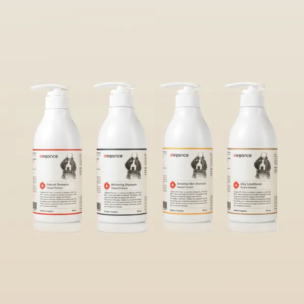 엘레강스펫 저자극 천연 강아지샴푸 전견용 샴푸 500ml