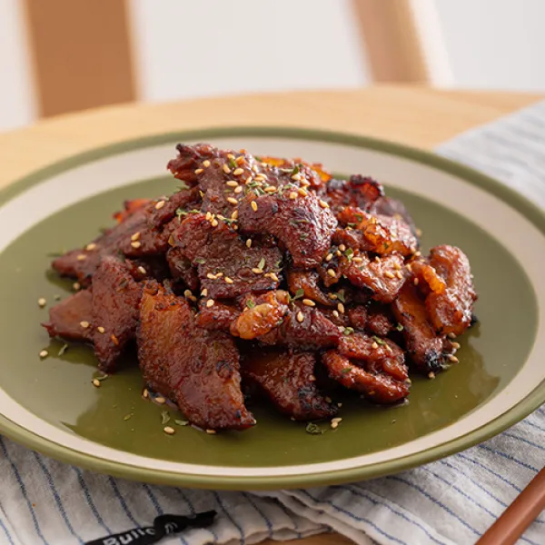 쉐프애 직화구이 석쇠불고기(매운맛/마늘간장맛), 매운맛2팩