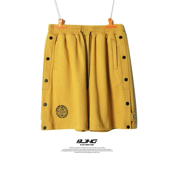 Dipylon 남성 배기팬츠 바지 자가용 여름 카고 반바지 남조고길 와이드 농구 스포츠