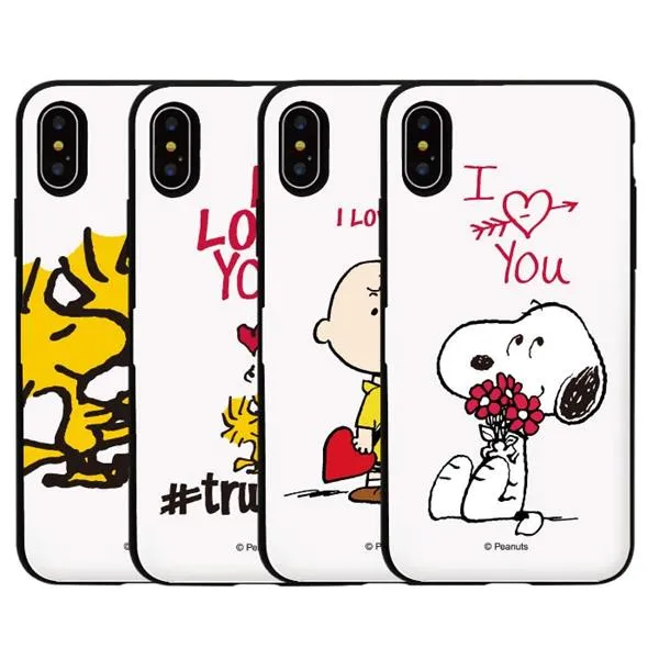 [Hidi] 갤럭시노트9 N960 / JN 스누피 트루러브 카드범퍼케이스, TRUE LOVE 우드스탁(big) (28600430), 선택옵션