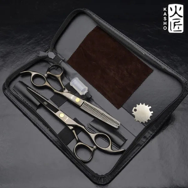 카쇼 미용가위 세트 숱가위 헤어컷가위 커트가위 카쇼미용가위세트