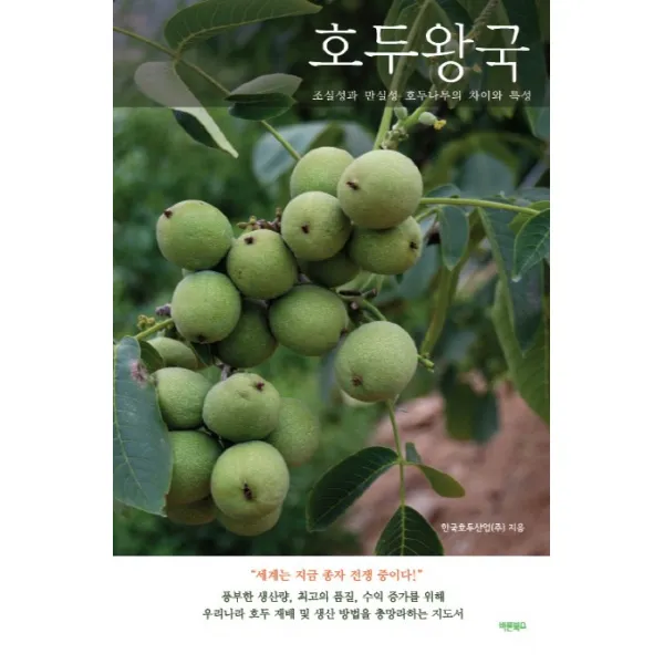 호두왕국:조실성과 만실성 호두나무의 차이와 특성, 바른북스