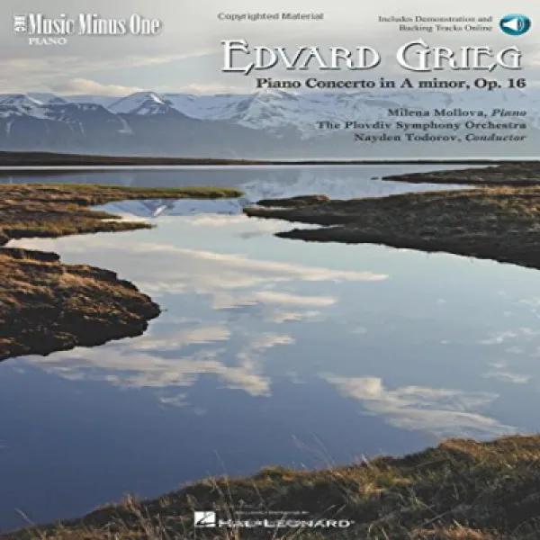 Grieg - Piano Concerto in A Minor Op. 16: Piano Play-Along (Music Minus One (Numbered)) 그 리그-피아노 협주