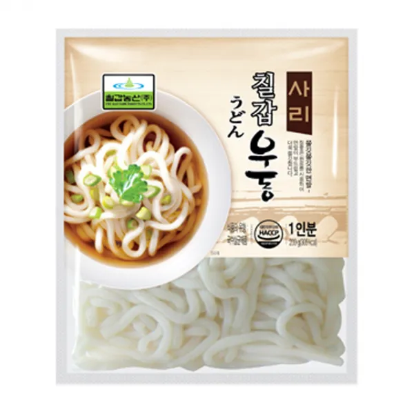 칠갑농산 칠갑 우동사리 200g 1인분 생우동면 우동 우동면 생면 간편조리식품, 1개