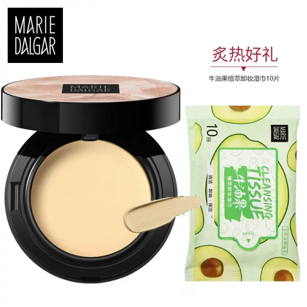 마리아디자 쿠션 CC 서리광 무가워터 서리닝 지속적인 보습 컨실러 수분 공급 자양제 누드 메이크업 비비드 컨실러 공식 기함점 공식 홈페, 단일상품