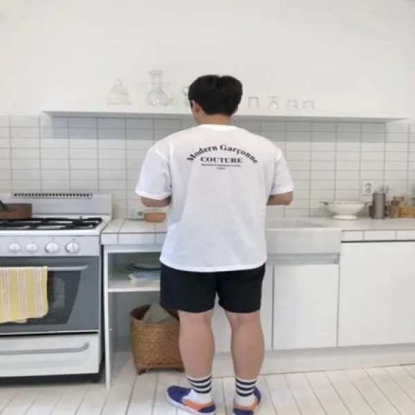 [멸치쇼핑]남녀공용 여름 시원한 5부반바지 데일리 밴딩팬츠 6컬러, 블루/L