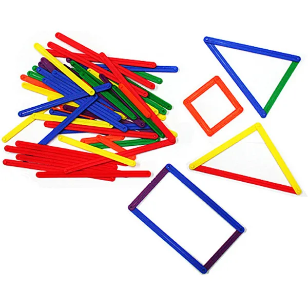에듀카코리아 EDUC 8720 각도 익히기 (평면도형 만들기) 세트 Dynamic Geometry (72조각)