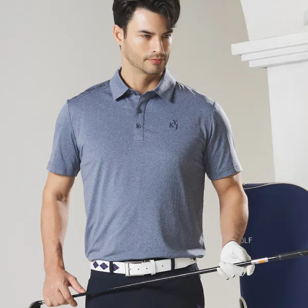 김영주골프 Vazo 남자골프웨어 Gio 반팔티셔츠 골프복