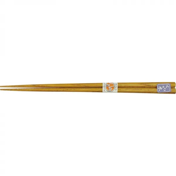 식기 세척기 대응 처 각 팔각 나무 젓가락 밤 23.5cm 2 소반 세트 AM-MJ037