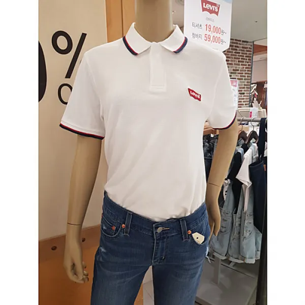 [리바이스] 남여공용 로고 카라티셔츠 (699480000)
