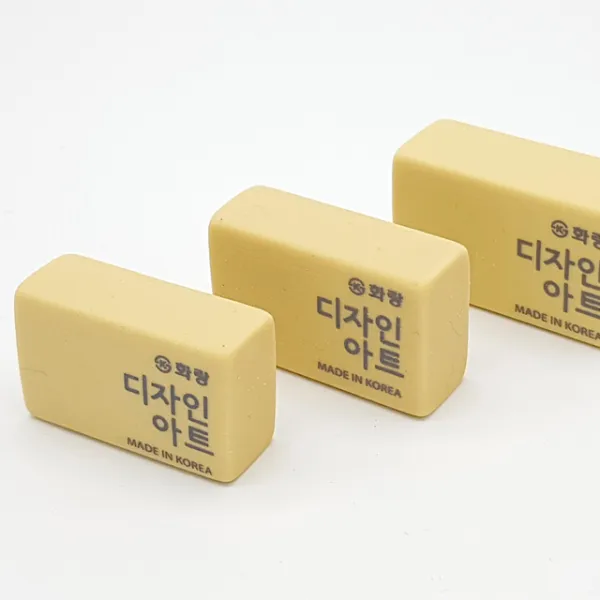 화랑고무 디자인아트 500 지우개 낱개, 단품